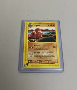 Dugtrio 52/144 Skyridge 2003 Pokemon Card Common NM - Image 1