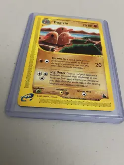 Dugtrio 52/144 Skyridge 2003 Pokemon Card Common NM - Image 2