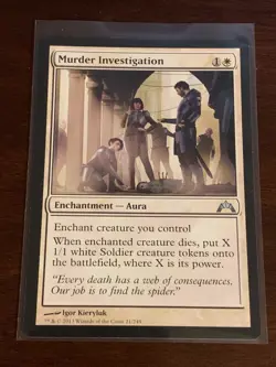 Magic the Gathering Gatecrash Murder Investigation - Image 1
