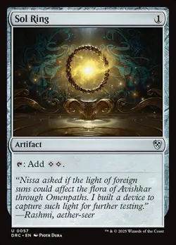 Sol Ring () U Commander: Aetherdrift 57 NM - Image 1
