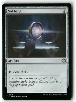 Sol Ring Commander: the Lost Caverns of Ixalan Regular - Image 1