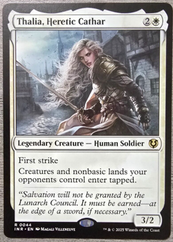 Thalia, Heretic Cathar (Rare) #0044 Innistrad Remastered MTG Near Mint - Image 1