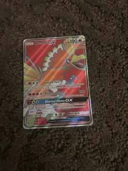 2017 Pokemon Sun & Moon Burning Shadows Ho-Oh GX Full Art 131/147 - Image 1