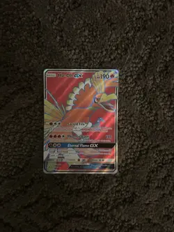 2017 Pokemon Sun & Moon Burning Shadows Ho-Oh GX Full Art 131/147 - Image 2