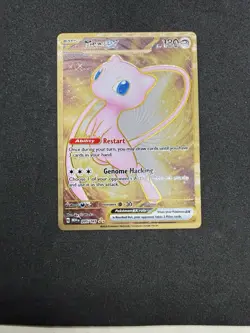 Mew ex 151 Gold Metal Promo Pokemon TCG 205/165 Ultra Rare Scarlet & Violet - Image 1