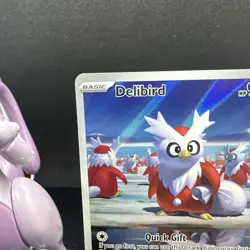 Delibird 152/132 Mega Evolution Illustration Rare Pokemon Card English NM - Image 2