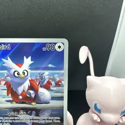 Delibird 152/132 Mega Evolution Illustration Rare Pokemon Card English NM - Image 3