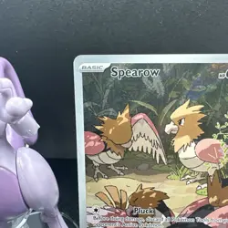 Spearow 151/132 NM Holo Illustration Rare Pokemon Card Mega Evolutions English - Image 2