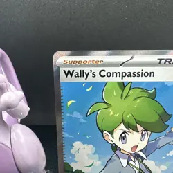 Wally's Compassion - 176/132 - Ultra Rare - Mega Evolution - NM/M - Pokemon Card - Image 2