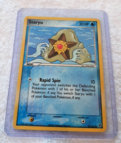Staryu EX Deoxys 77/107 2005 Pokemon Card TCG Trading Card Game - Image 1