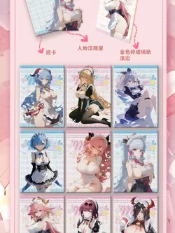 YIYIBUSHE Goddess Spicy 12 Pack Trading Card Premium Waifu Booster Box Anime TCG - Image 4
