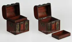 Elven Chest (Growth) Wood Deck Box for Storage of Trading Card Games TCG MTG Mag - Image 2