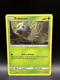 Bulbasaur 1/18 - Pokemon Detective Pikachu Card - LP - Image 1