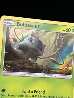 Bulbasaur 1/18 - Pokemon Detective Pikachu Card - LP - Image 2