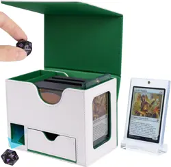 Card Storage Box for Trading Cards,120+ MTG Deck Box, Storage Box with Tray Box, - Image 2