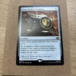 Peter Parker’s Camera - Artifact - Non-foil (R0171) Spider-Man MTG - Image 1
