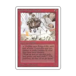 WOTC MtG Unlimited Goblin Balloon Brigade (U) EX - Image 1