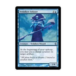 WOTC MtG Mirrodin Besieged Vedalken Infuser (U) (x4) NM - Image 1