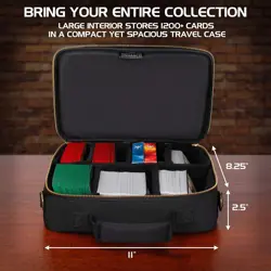 MTG Card Box Storage Case - Deck Holder Card Carrying Case Bag Compatible with M - Image 2