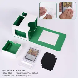 Card Storage Box for Trading Cards,120+ MTG Deck Box, Storage Box with Tray Box, - Image 5