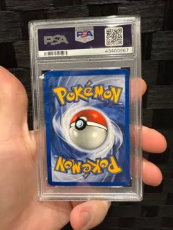 PSA 9 Pokemon Gym Heroes 1st Edition Rare Holo: The Rocket's Trap 19/132 - Image 2