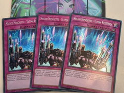 Yugioh 3x Magical Musket - Last Stand SPWA-EN028 Secret 1st NM Italian TCG LEGAL - Image 1