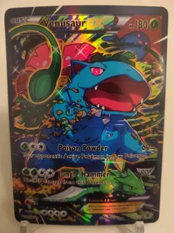 **Custom Made**highQuality** 3pc Set, Charizard/Blastoise/Venusaur"Display Card" - Image 5