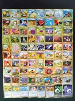 Japanese Pokemon Card Old Back Bulk Vintage Lot of 80 LP-MP-HP vol.64 - Image 1