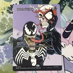 Infernal Grasp (Borderless) 0018 - Marvel's Spider-Man MTG NM/M Ships Now - Image 1