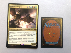 Mtg Carte Magic Commander 17 The Ur-Dragon Oversized FOIL English NM/LP - Image 1