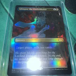 Near Mint x 1 Glimpse the Unthinkable - Foil - Borderless Double Masters 2022 - Image 1
