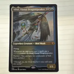 Ishai, Ojutai Dragonspeaker (Foil Etched) Commander Legends Foil - Image 1
