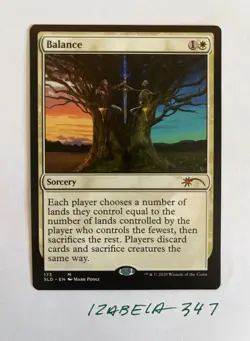 MTG Balance - NON-FOIL - Secret Lair Drop #173 NM/M Unplayed - Image 1