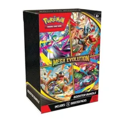 Pokemon TCG Mega Evolution Booster Bundle (6 packs) - New/Sealed - Image 1