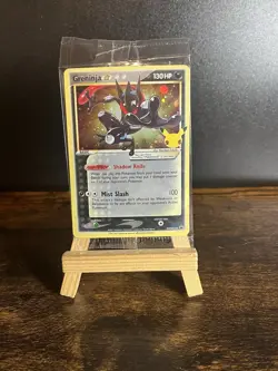 Pokemon TCG Greninja Gold Star SWSH144 Celebrations Black Star Promo *Sealed* - Image 1