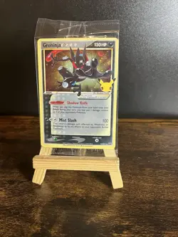 Pokemon TCG Greninja Gold Star SWSH144 Celebrations Black Star Promo *Sealed* - Image 2