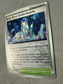 Pokemon TCG * SV Prismatic Evolutions * 94/131 Area Zero Underdepths REVERSE* NM - Image 2