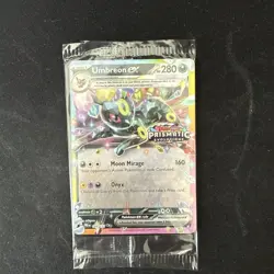Umbreon ex 60/131 Surprise Box Stamped Promo Sealed Pokemon Prismatic Evolutions - Image 1