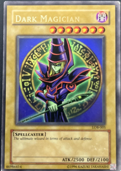 Dark Magician LOB-005 ULTRA RARE YuGiOh TCG Card - Image 1