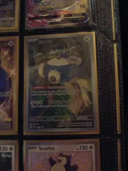 Pokemon Snorlax Card - Voraciousness & Thudding Press Ability - Image 1