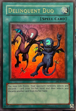 Delinquent Duo - SRL-EN039 YuGiOh TCG Card ULTRA RARE - Image 1
