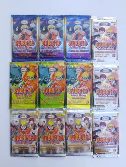 NARUTO Card Game LOTTO 12 Bustine serie 2-3-4-6 ITA Panini BANDAI - Image 1
