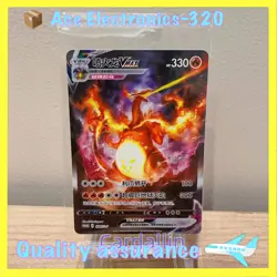 New Sealed Pokemon TCG S-Chinese Charizard Vmax Promo card 080/S-P Holo Alt Art - Image 1