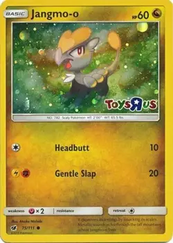 POKEMON JANGMO-O 75/111 TOYS R US PROMO CARD BRAND NEW & SEALED - Image 1