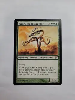 MTG - Jugan, the Rising Star Champions of Kamigawa Regular Rare #217 - Image 1