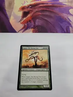 MTG - Jugan, the Rising Star Champions of Kamigawa Regular Rare #217 - Image 2