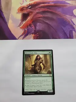 MTG - Heronblade Elite Commander: Innistrad: Midnight Hunt Regular R#026 - Image 2