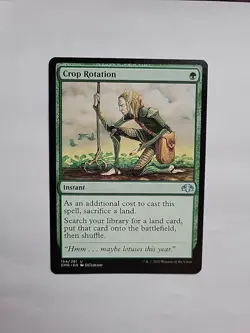 MTG - Crop Rotation Dominaria Remastered Regular U#154 - Image 1
