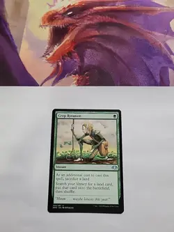 MTG - Crop Rotation Dominaria Remastered Regular U#154 - Image 2