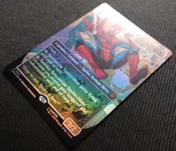 MTG super full art pleb foil spectacular spider man 923172 - Image 2